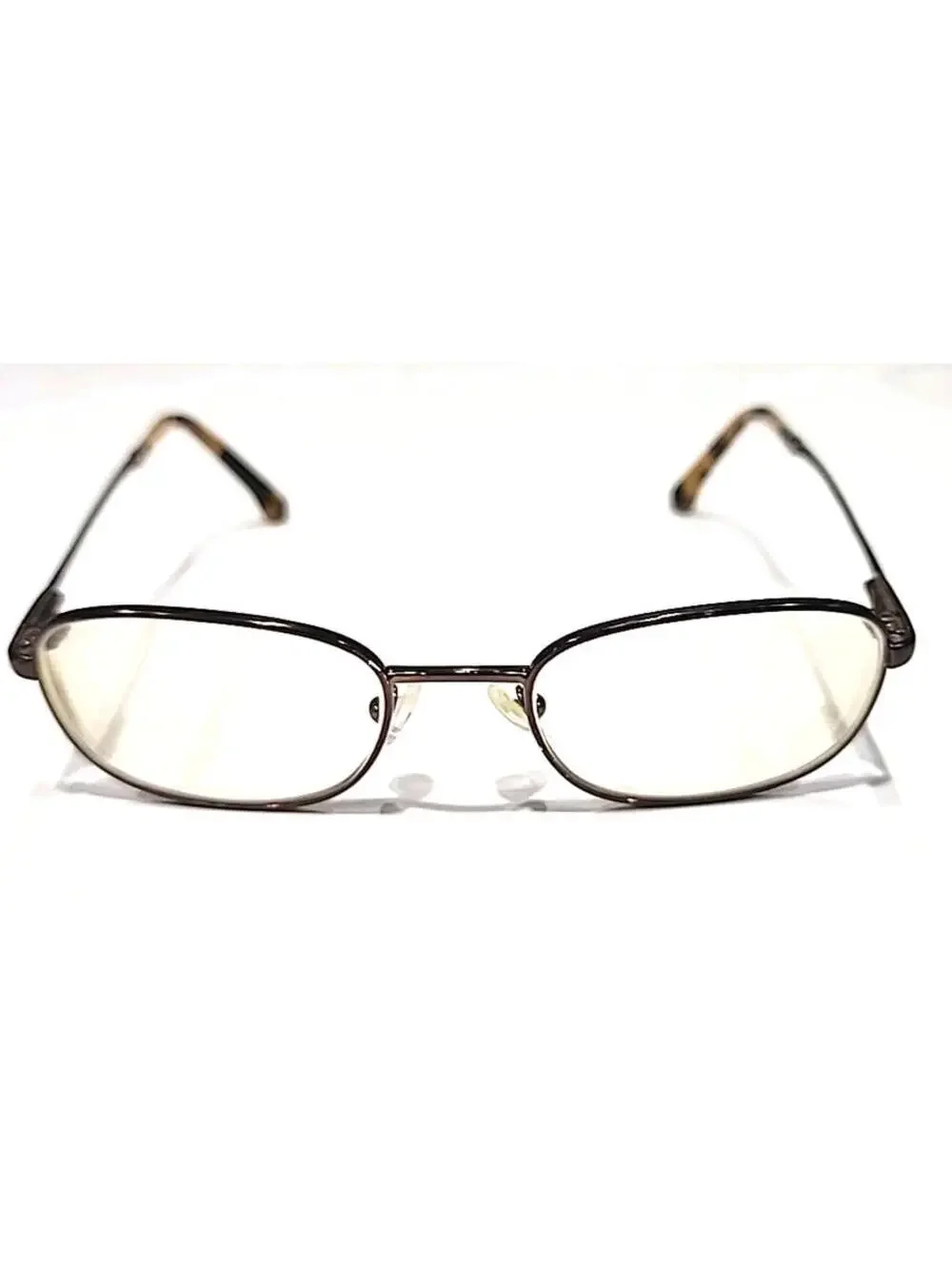 Brooks Brothers BB1014 1571 Brown Tortoise Oval Eyeglasses 50-19 145 Read